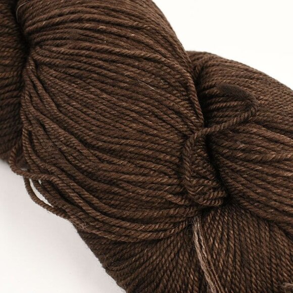 Malabrigo Sock Yarn Merino Wool 440 Yards 3.5 Oz Color Chocolate Amargo - Picture 2 of 3
